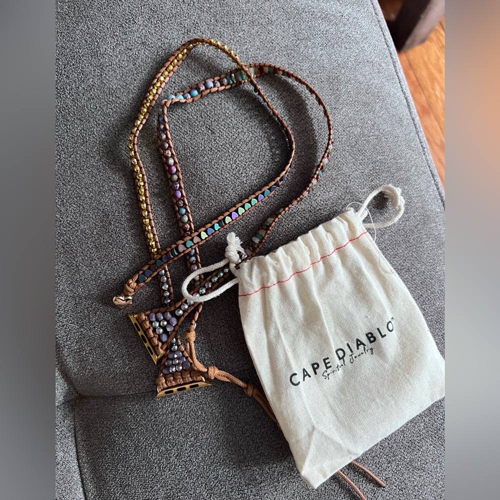 Cape Diablo Apple Watch bohemian wrapped band.